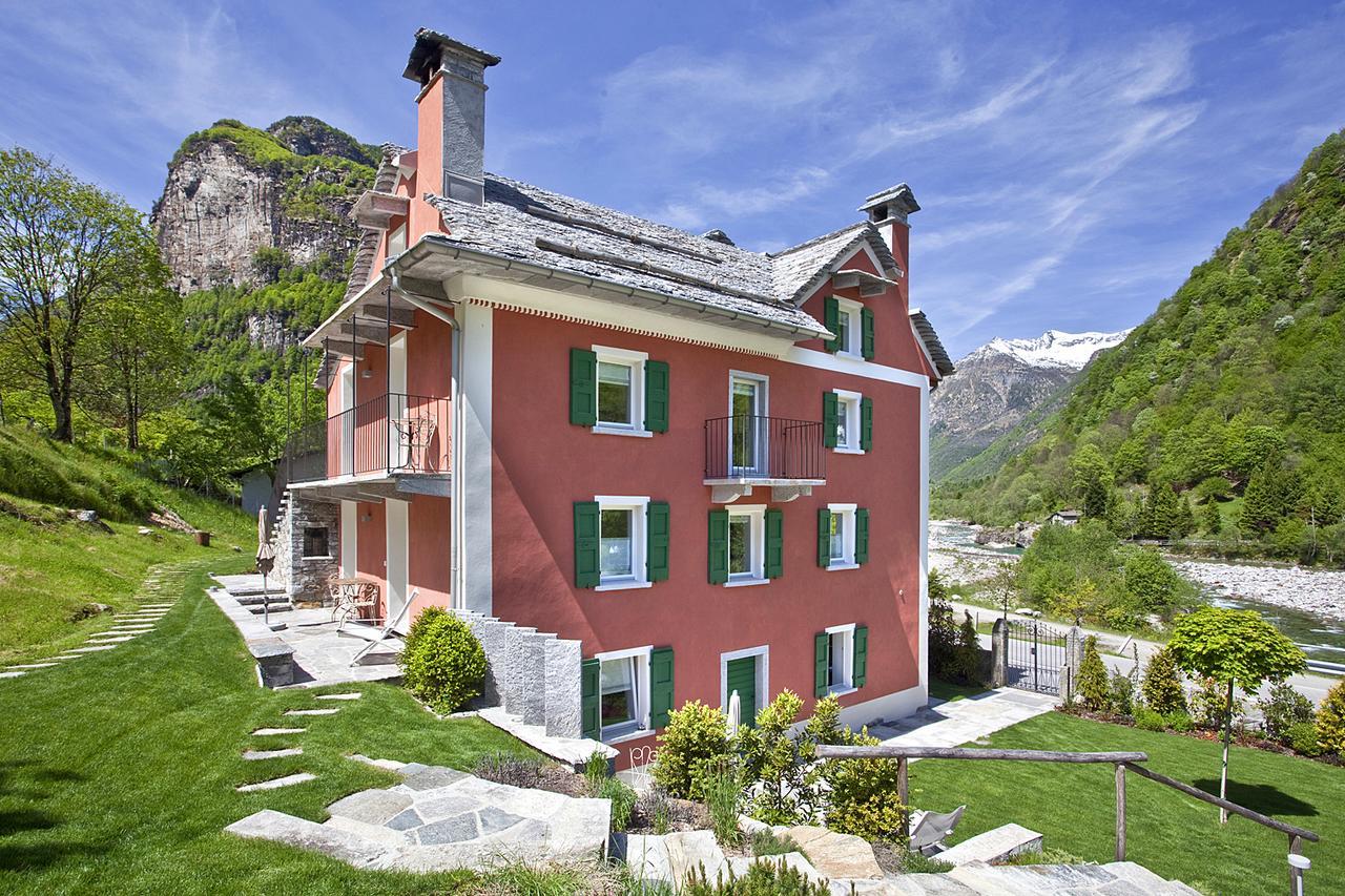 Myverzasca Resort Casa Rossa Brione  Exterior foto